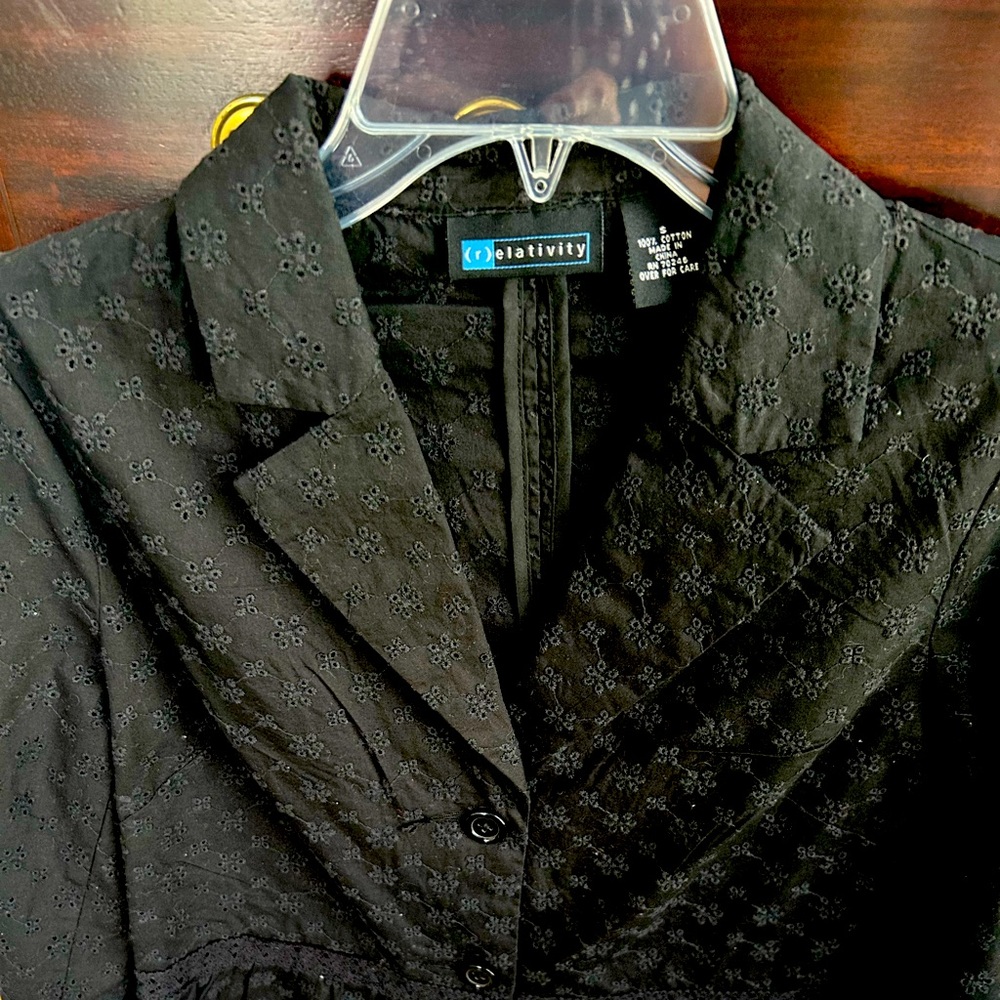 Beautiful Eyelet Jacket